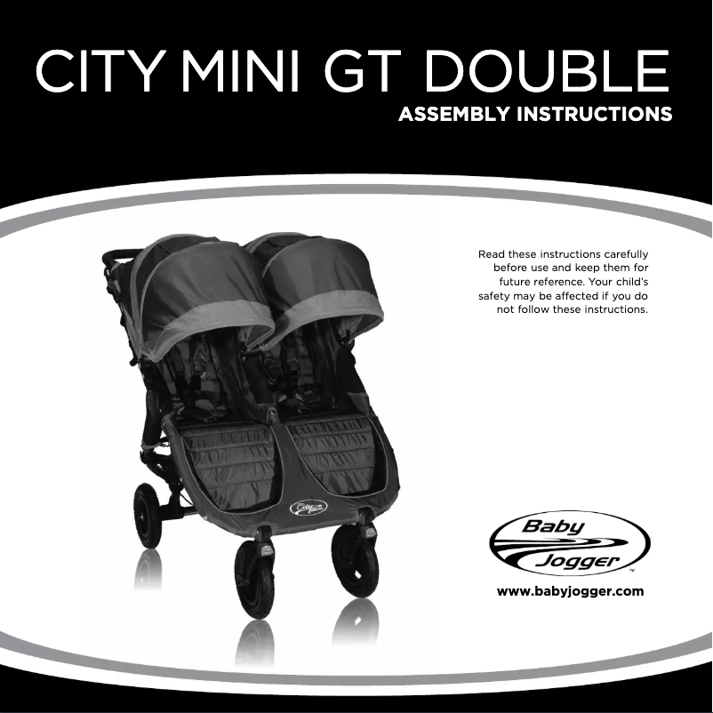 Page 1 of the manual User Manual Baby Jogger City Mini GT Double