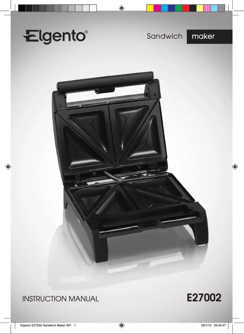 First page image of the manual for E27002