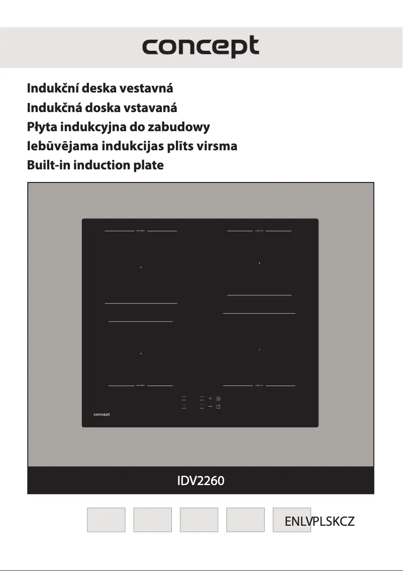 Page 1 of the manual User Manual Concept IDV2260