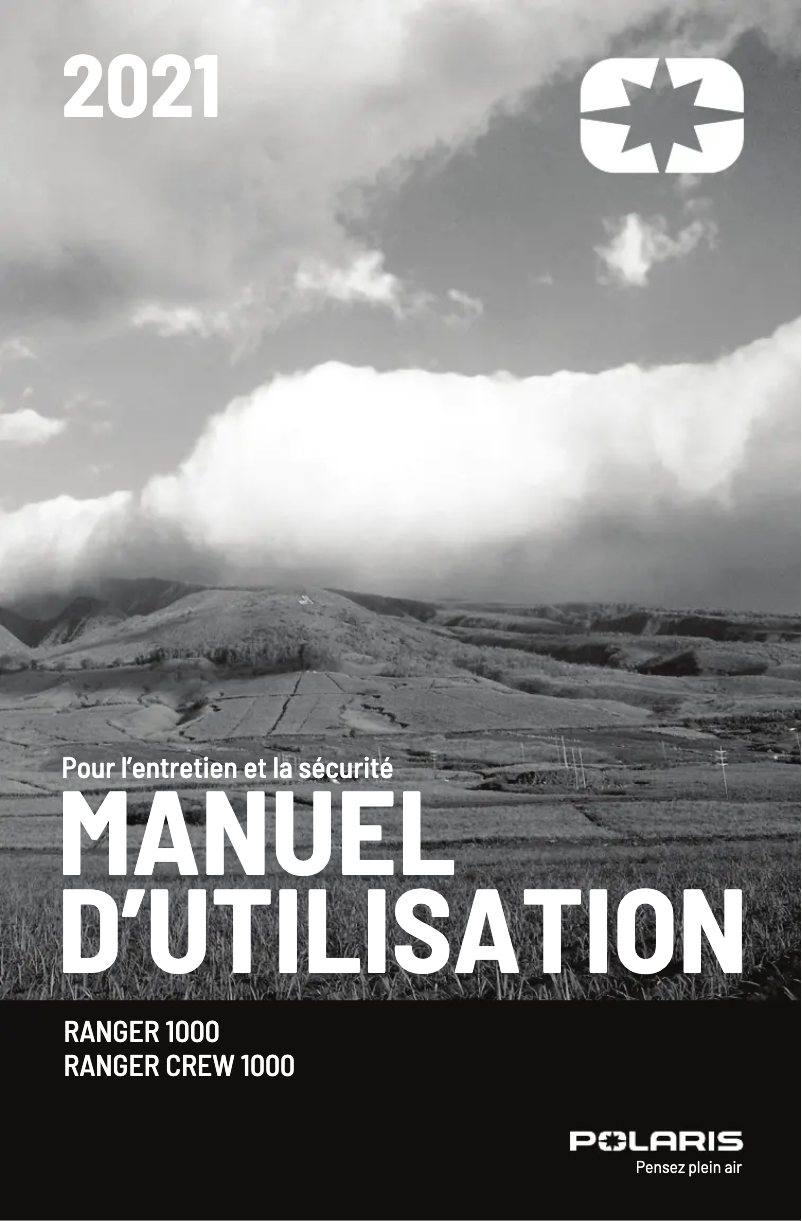 First page image of the manual for Ranger Crew 1000 (2021)