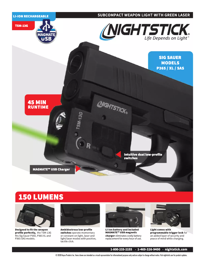 First page image of the manual for TSM-13G