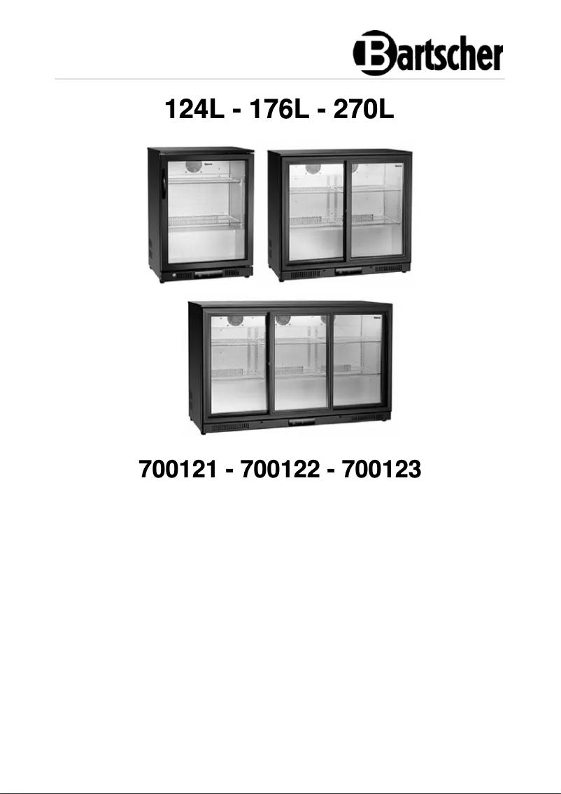 First page image of the manual for 700123