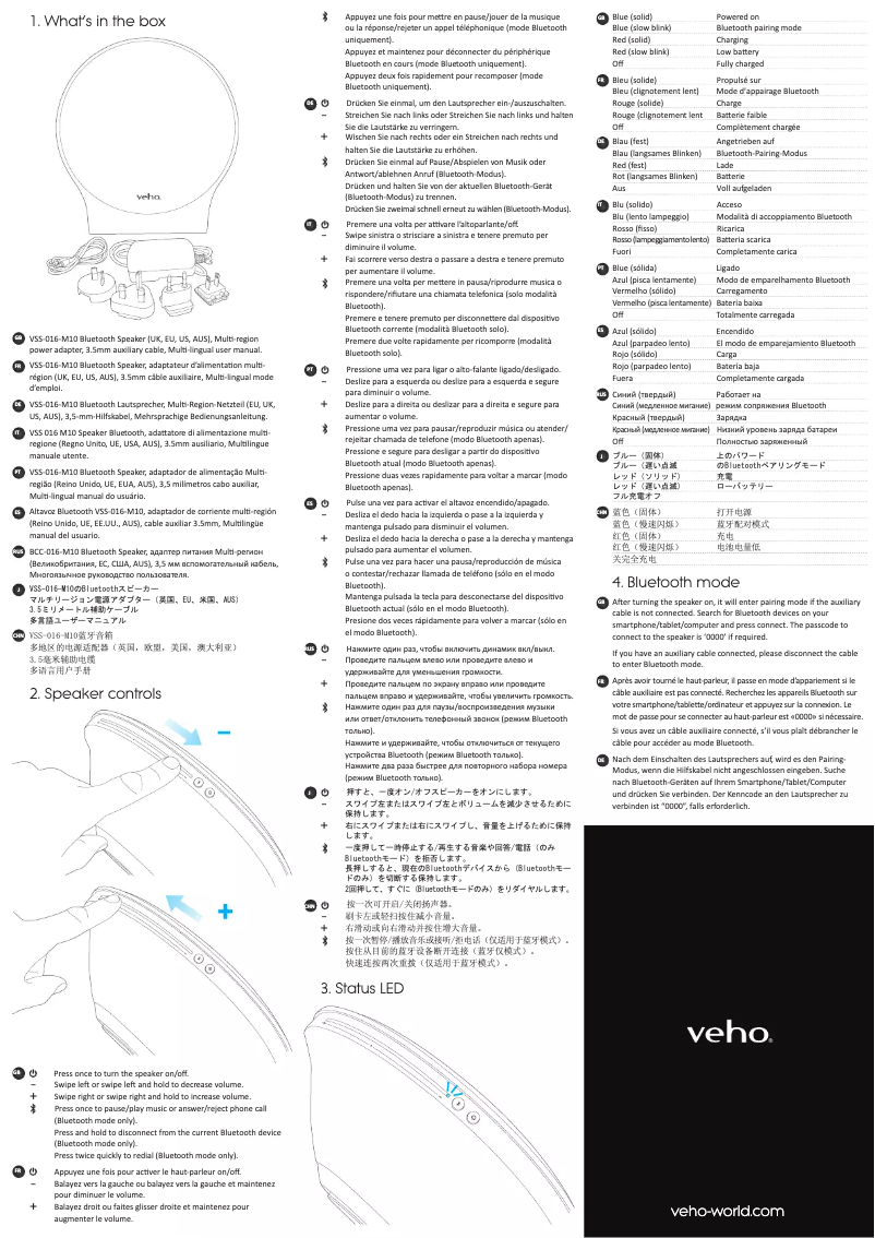 First page image of the manual for M10