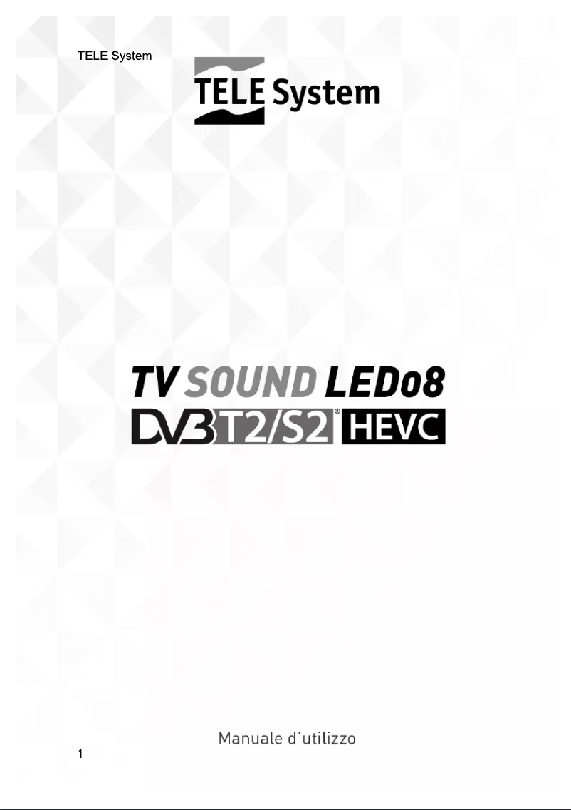 First page image of the manual for SOUND32 LED08