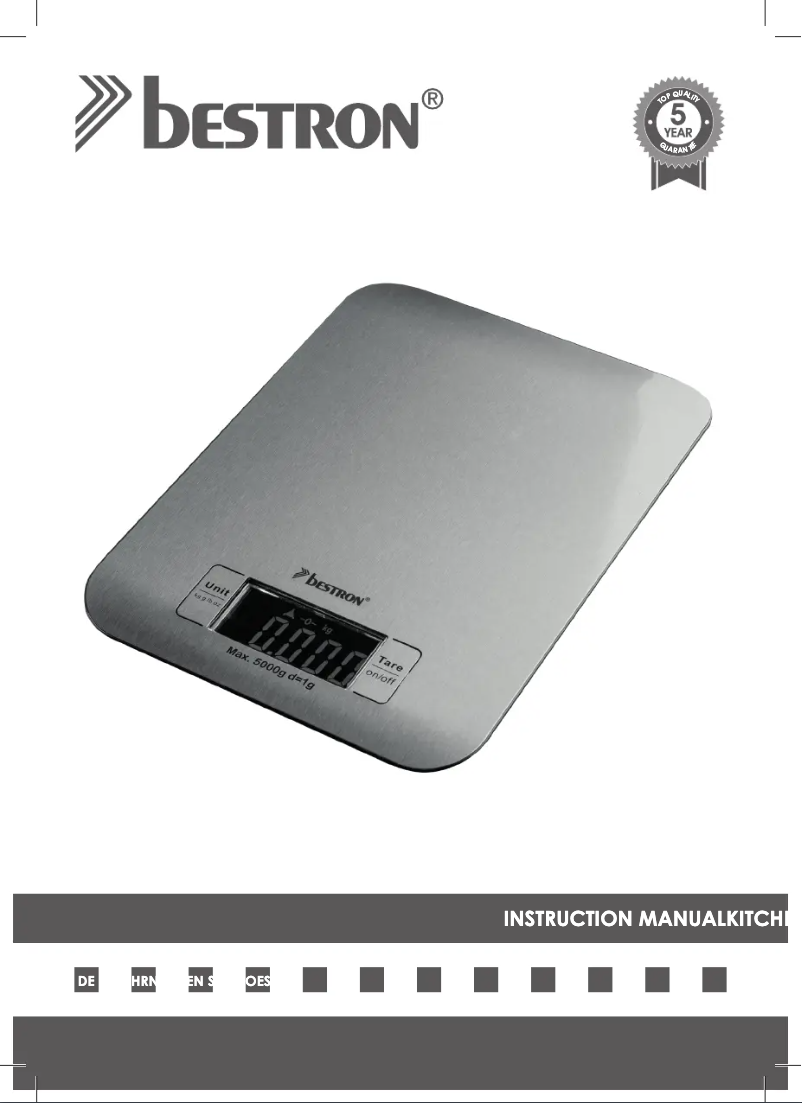 First page image of the manual for AKS700CO