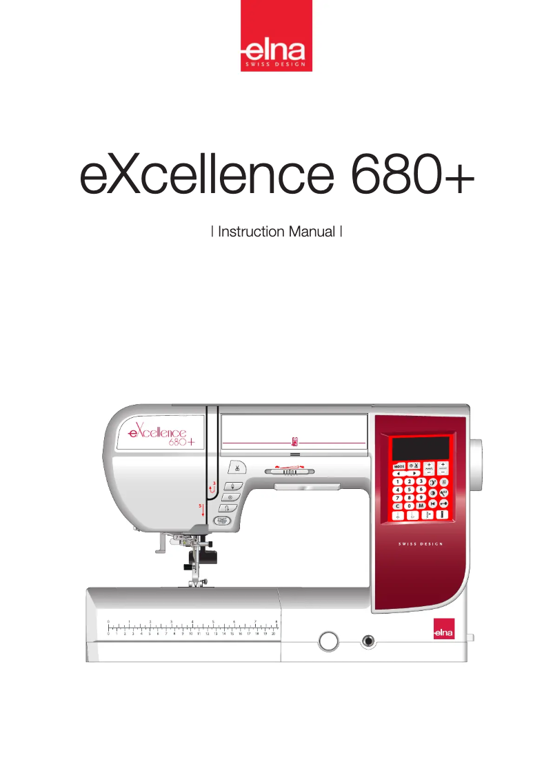 First page image of the manual for eXcellence 680+