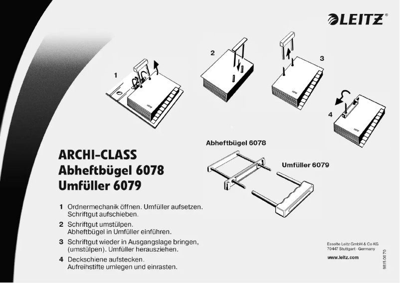 First page image of the manual for 60780003