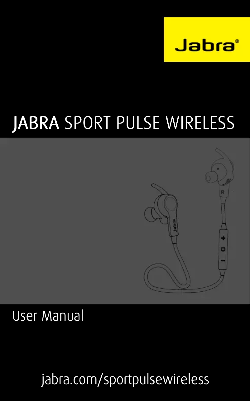 Page 1 of the manual User Manual Jabra Sport Pulse Wireless