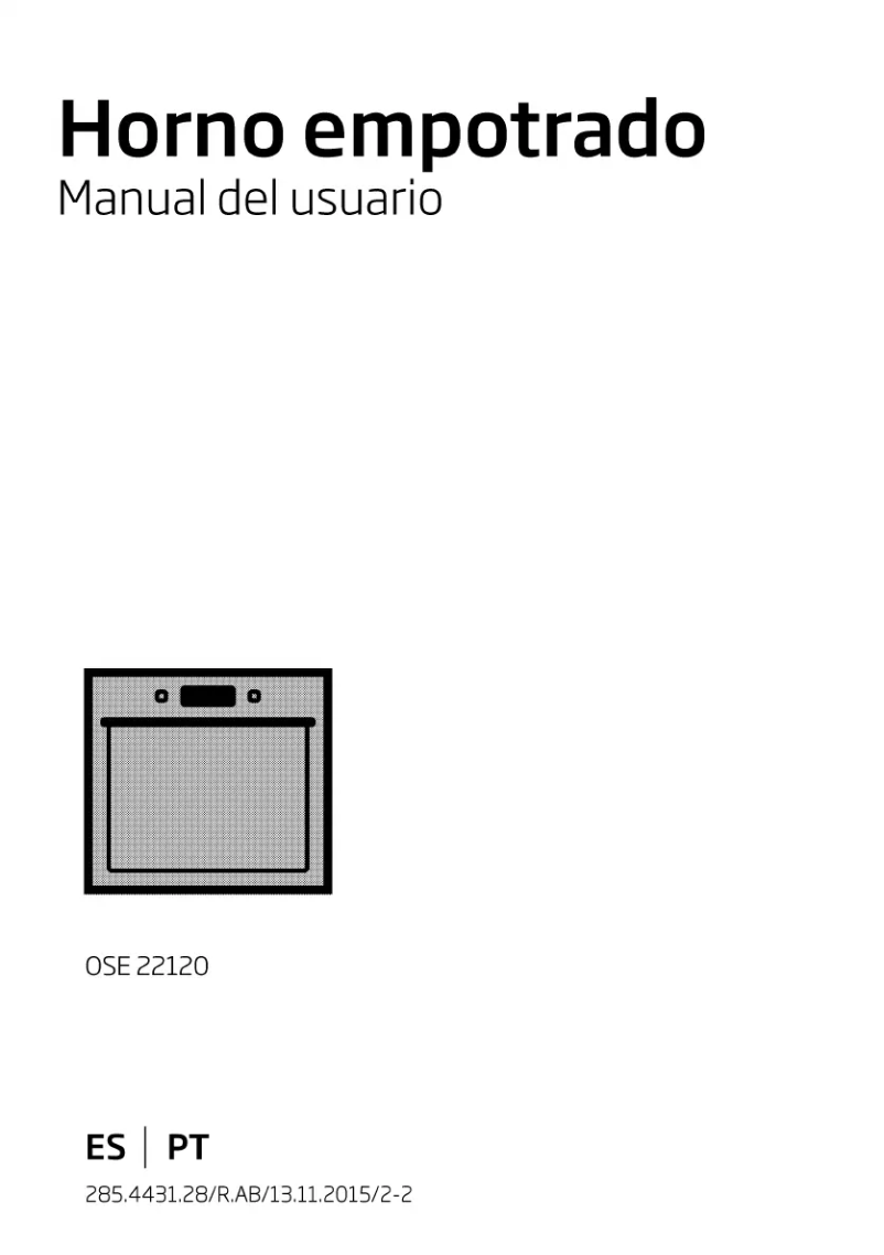 First page image of the manual for OSE 22120