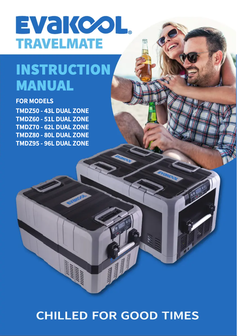 First page image of the manual for TMDZ95