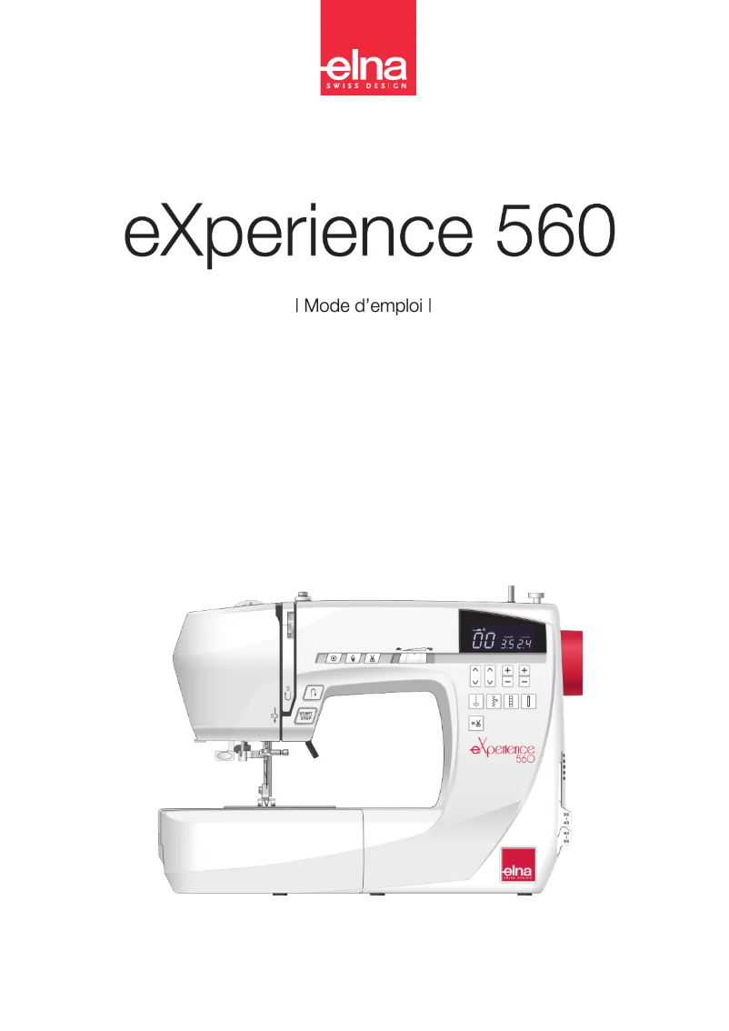 First page image of the manual for eXperience 560