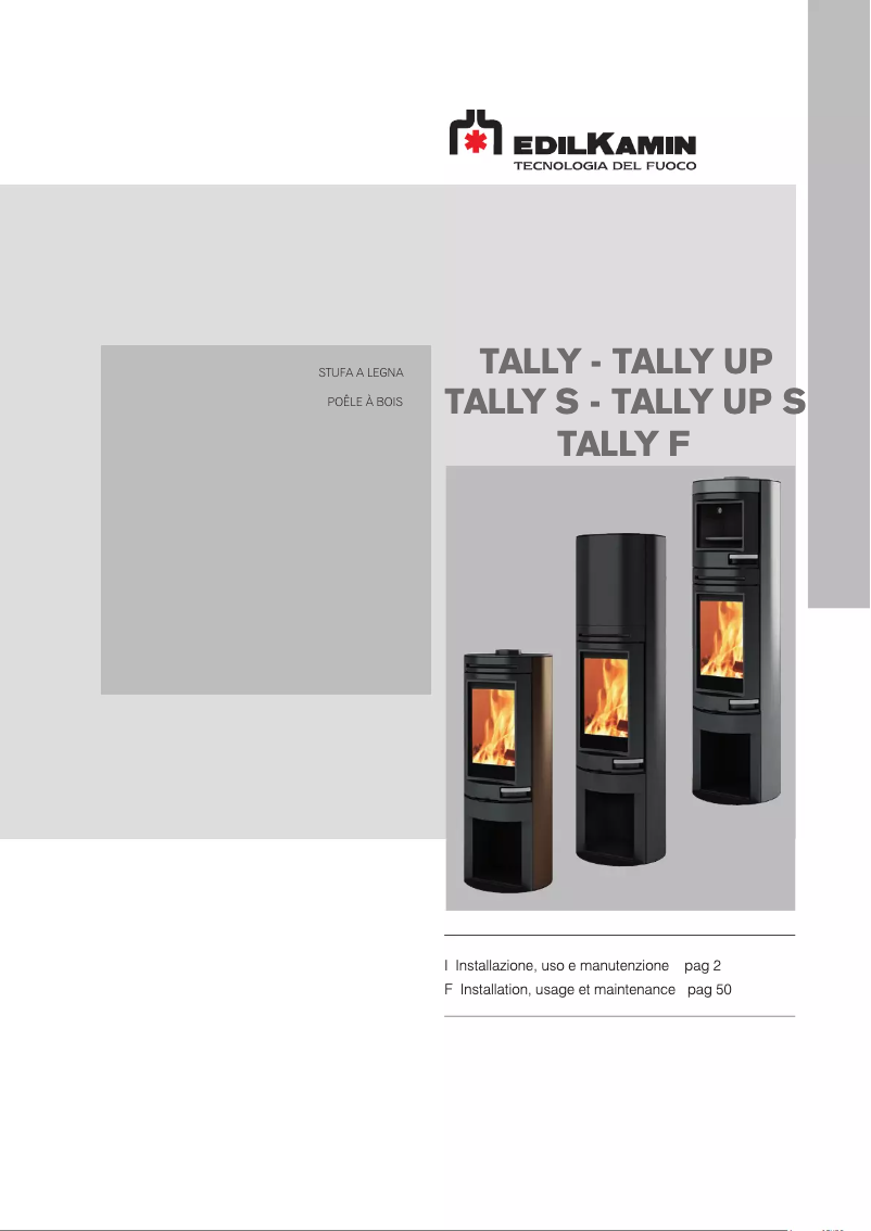 First page image of the manual for TALLY