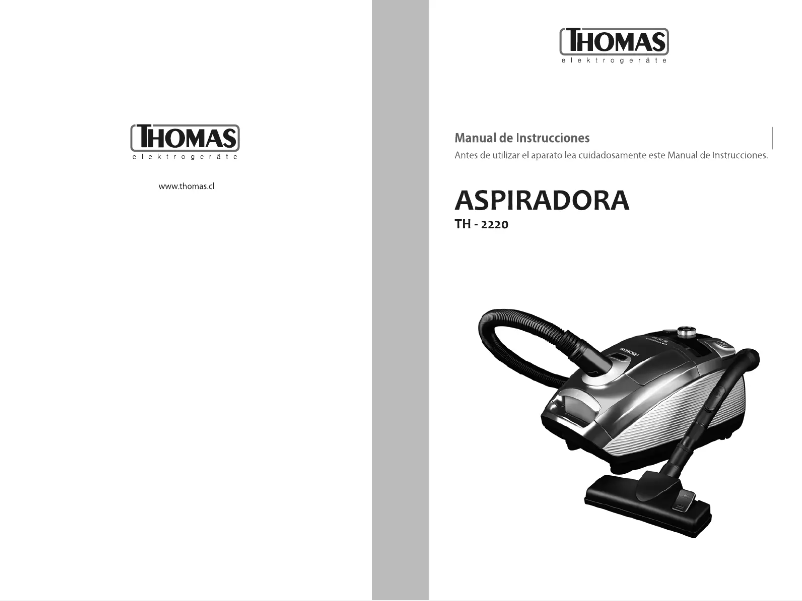 First page image of the manual for TH-2220