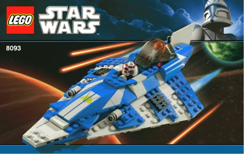 Page 1 of the manual User Manual Lego Plo Koon's Jedi Starfighter (TM)