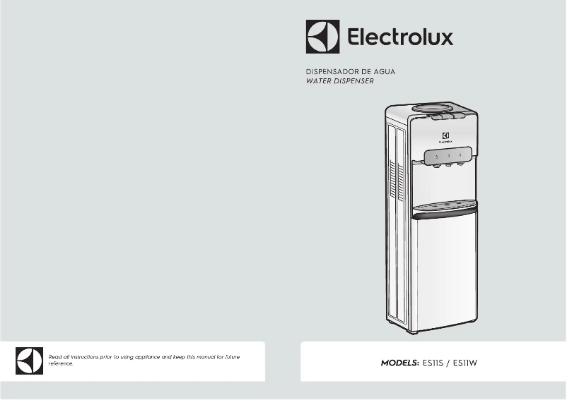 Page 1 of the manual User Manual Electrolux EQACF01TXWV