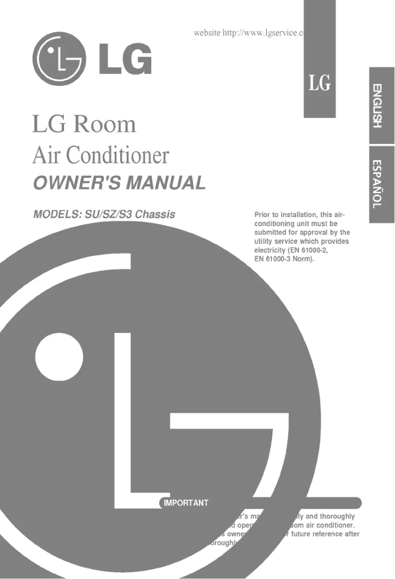 First page image of the manual for LS-H096ZML0