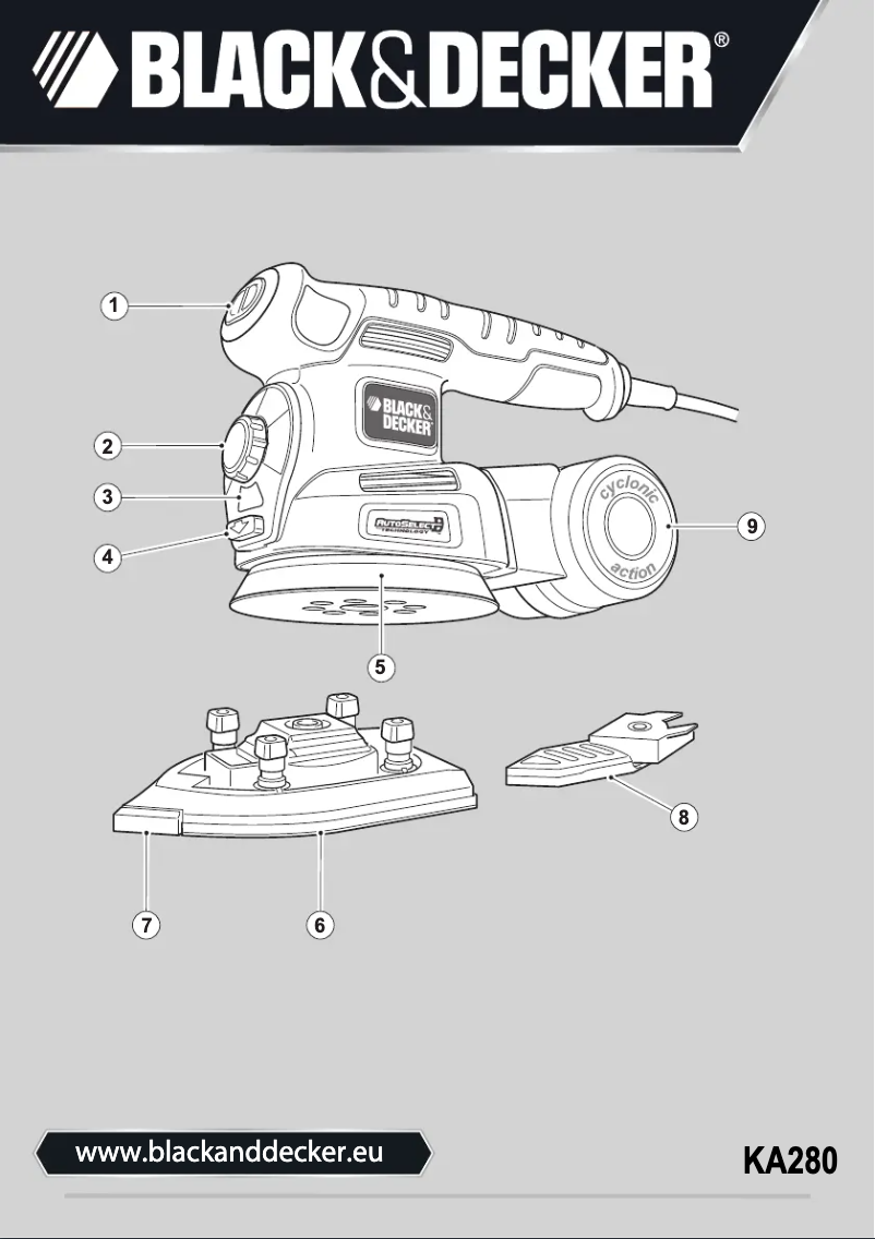 First page image of the manual for KA280K