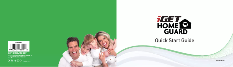 Page 1 of the manual User Manual iGET HGWOB851