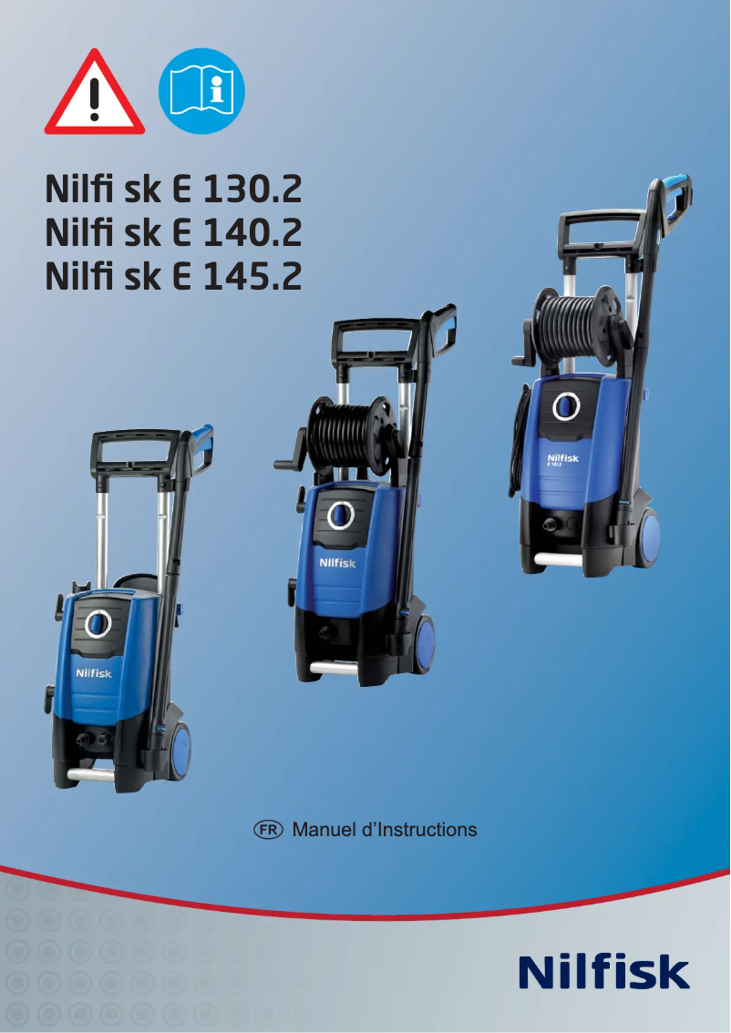 Page 1 of the manual User Manual Nilfisk E 130.2-10 X-TRA