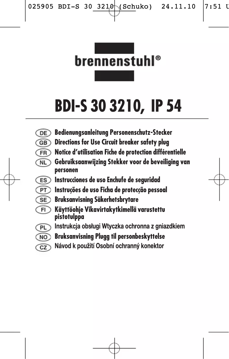 First page image of the manual for 1168730