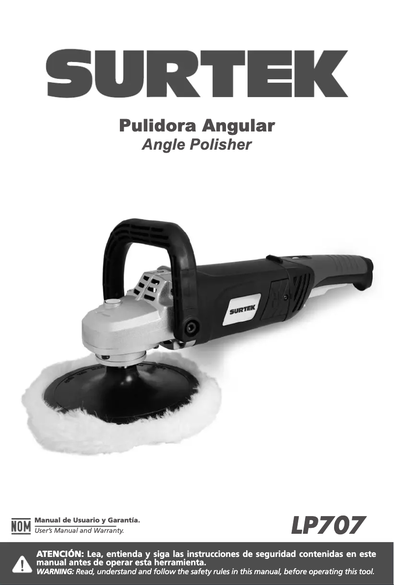 Page 1 of the manual User Manual Urrea LP707