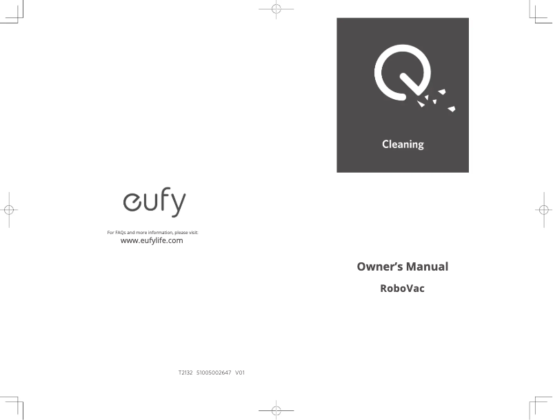 Image de la première page du manuel de l'appareil RoboVac 25C Max