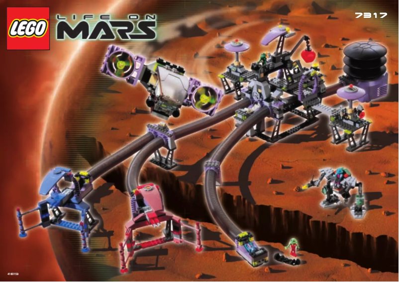 Page 1 of the manual User Manual Lego Space 7317