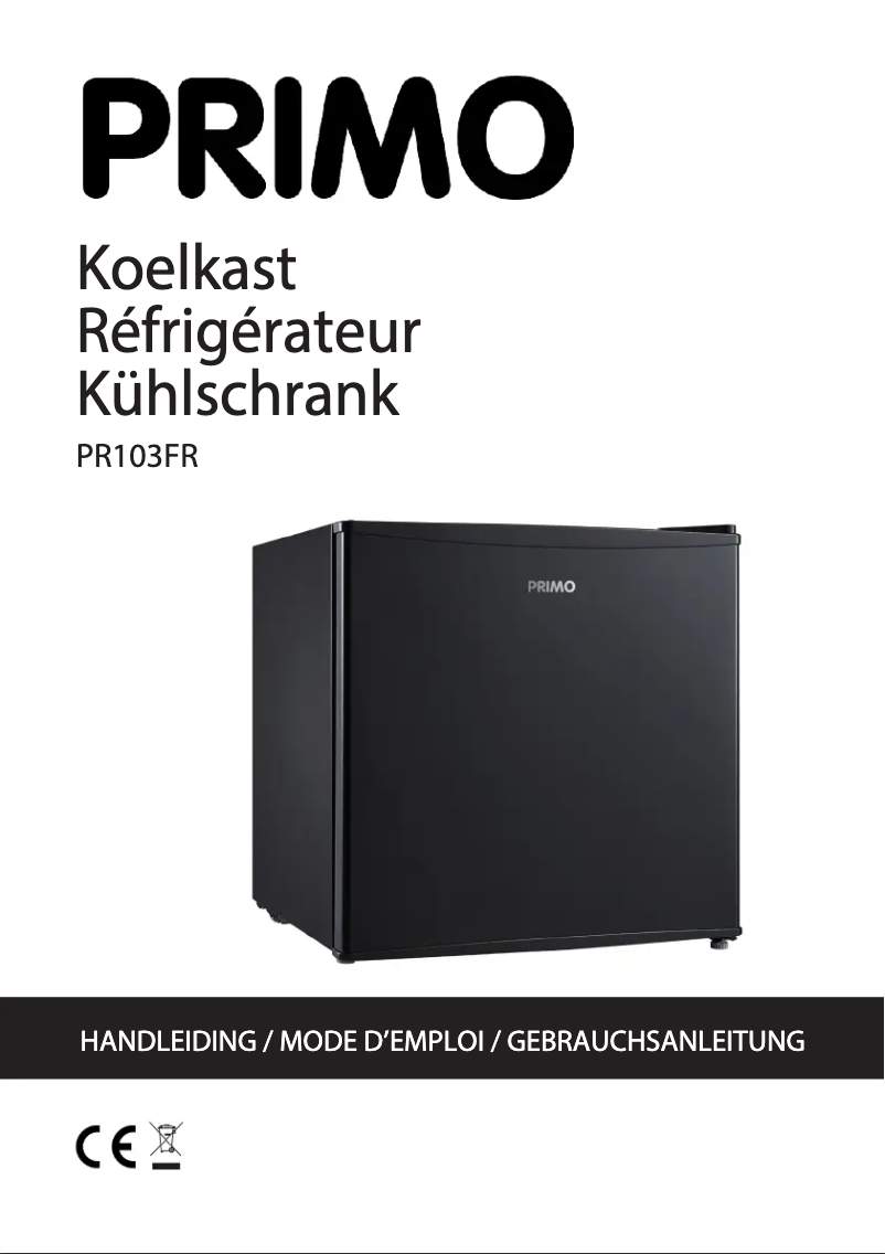 Page 1 of the manual User Manual Primo PR103FR