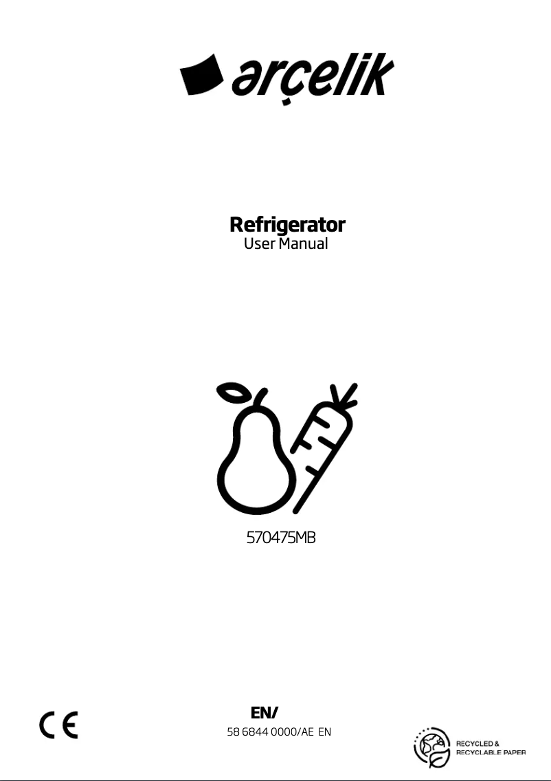 First page image of the manual for 570475 MB