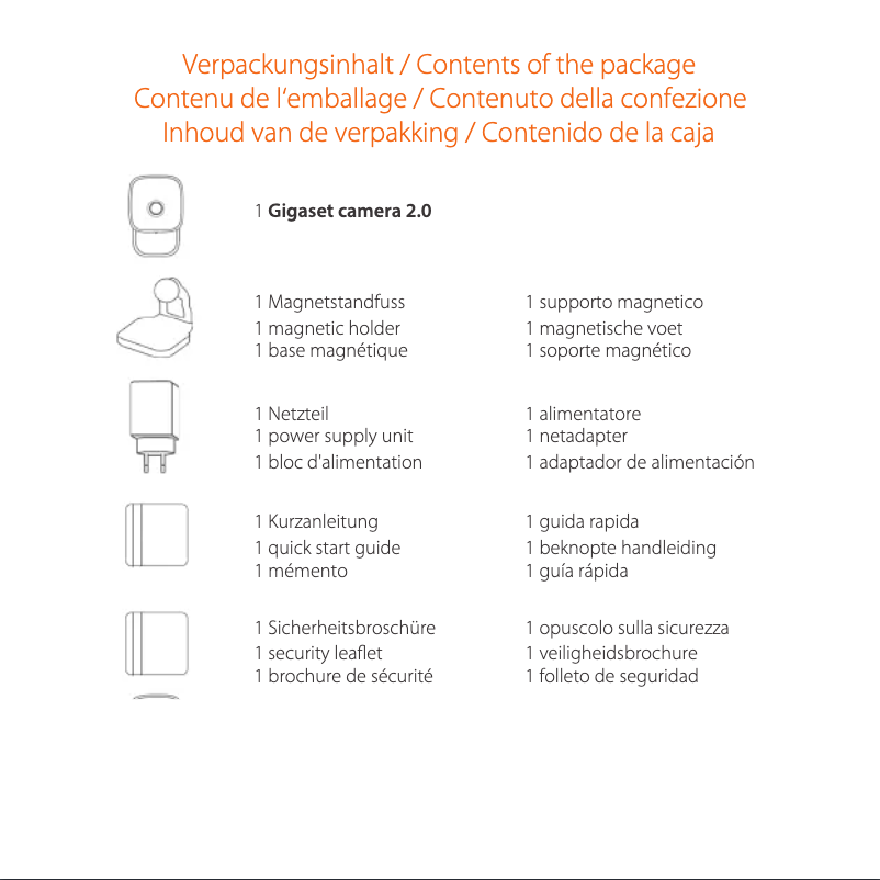 First page image of the manual for Camera 2.0