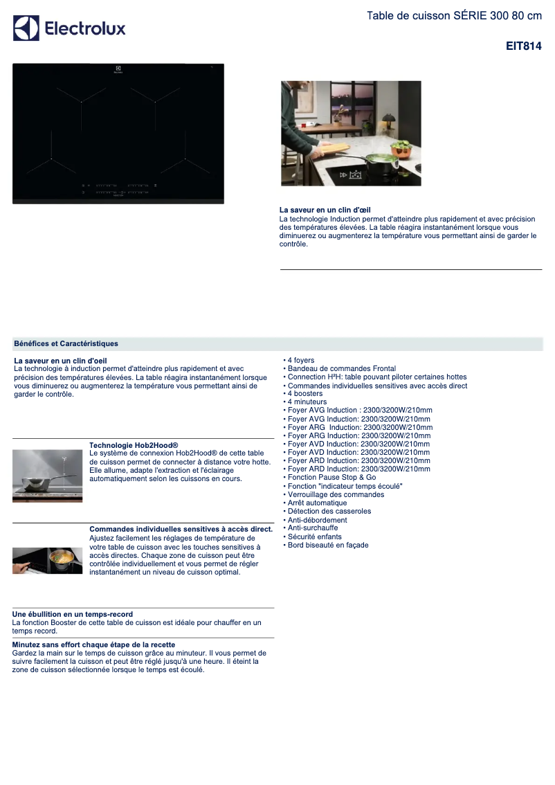 First page image of the manual for EIT814