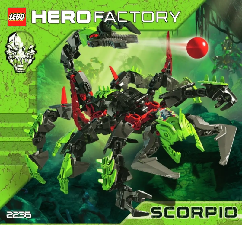 Page 1 of the manual User Manual Lego Scorpio