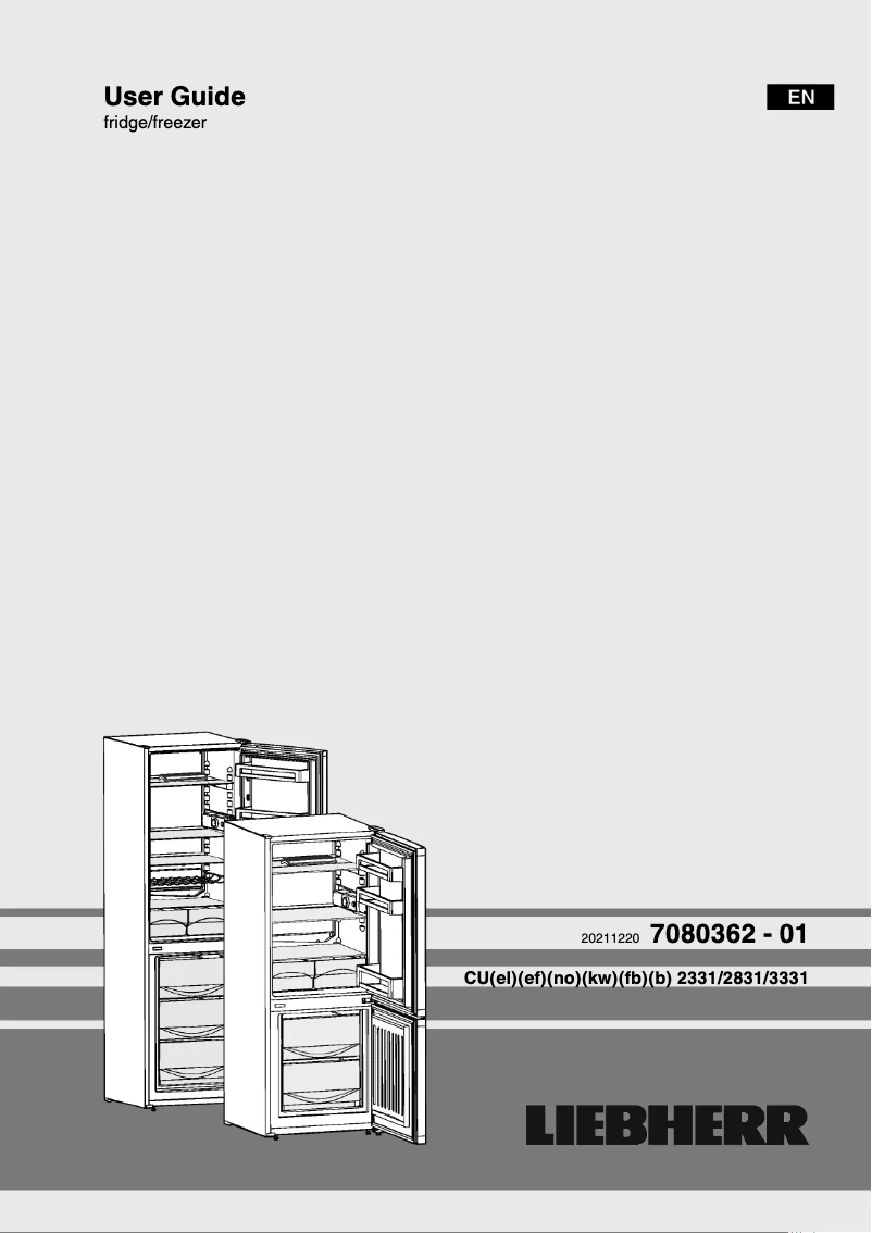 First page image of the manual for CU 2831-22