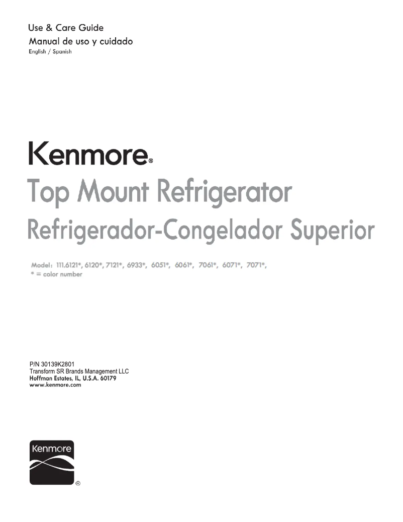 Page 1 of the manual User Manual Kenmore 60719