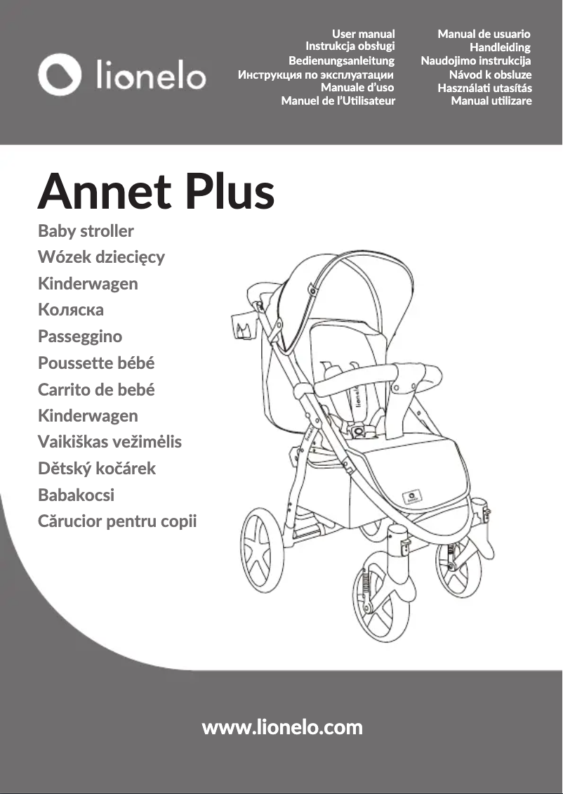 First page image of the manual for Annet Plus