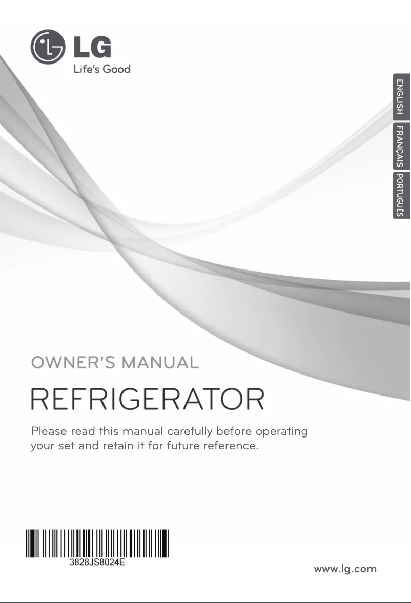 Page 1 of the manual User Manual LG GC-131SLQ