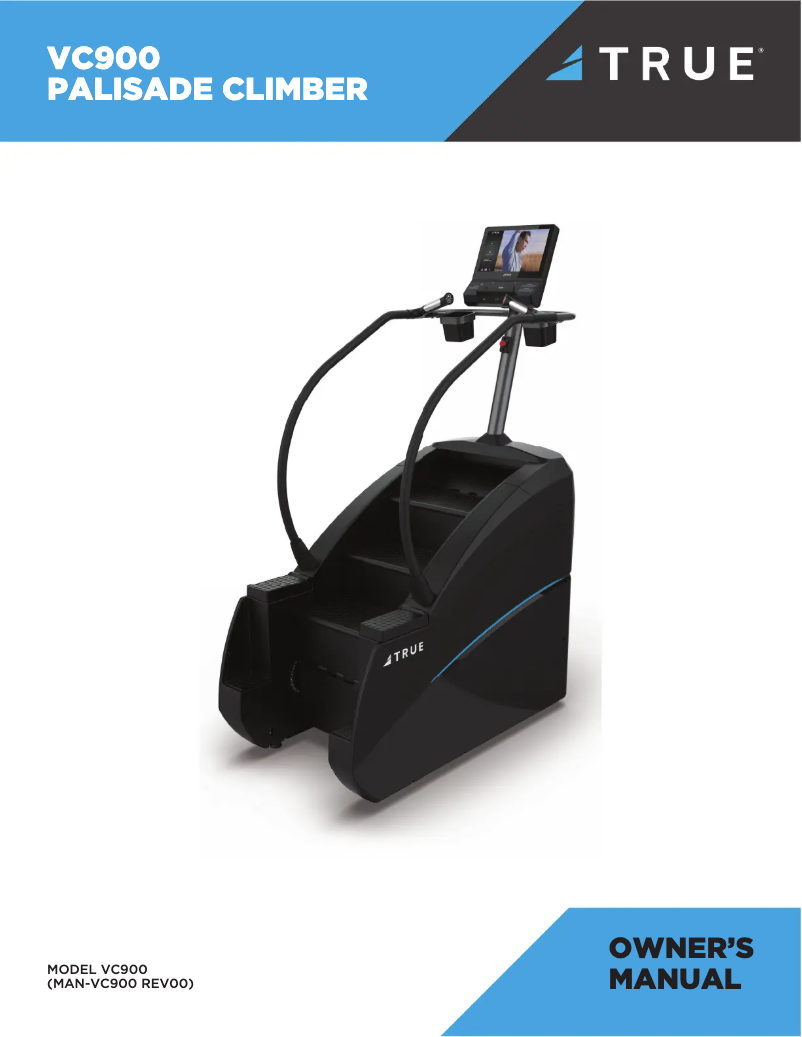 First page image of the manual for VC900