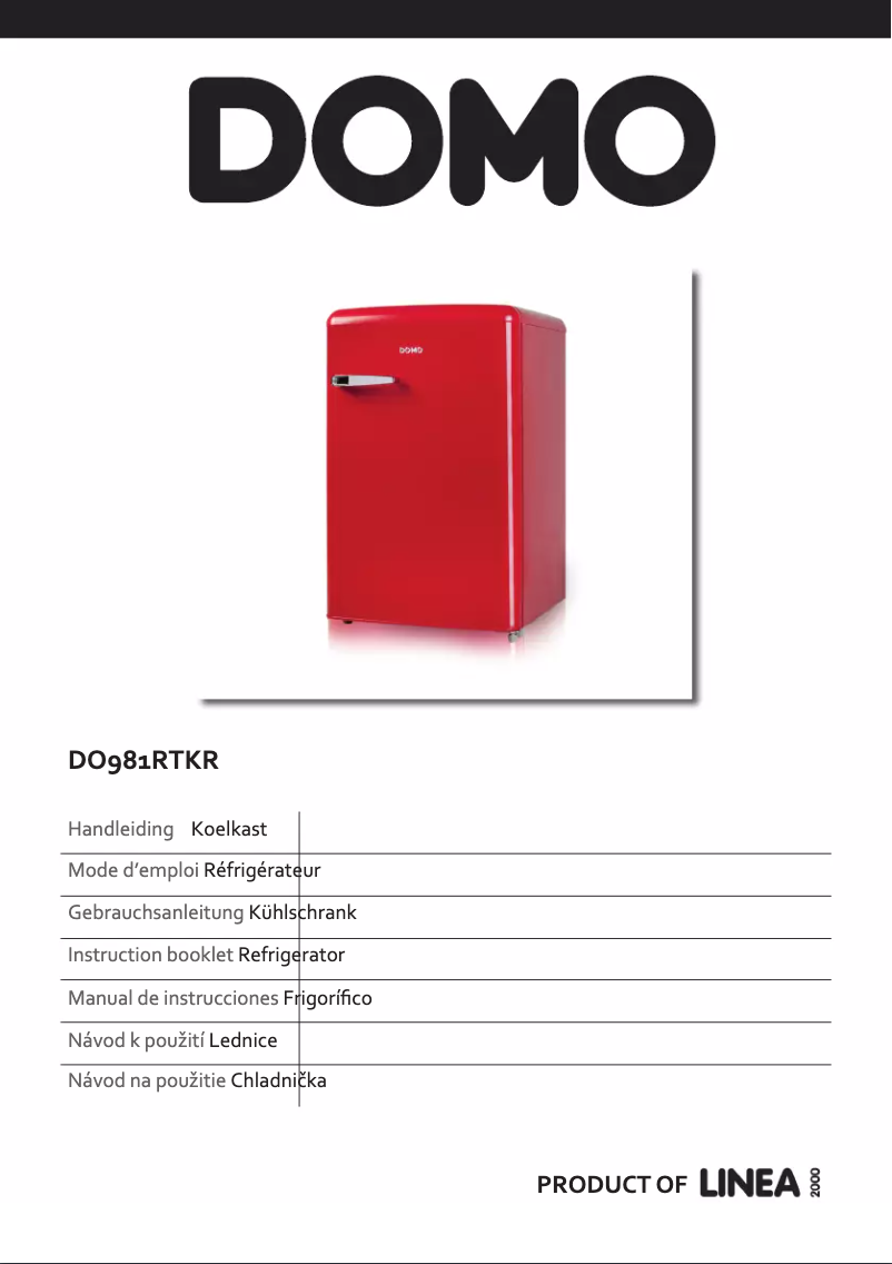 Page 1 of the manual User Manual Domo DO981RTKR