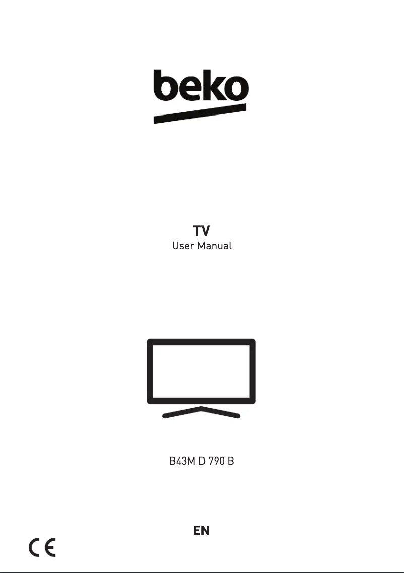 Page 1 of the manual User Manual Beko B43M D 790 B