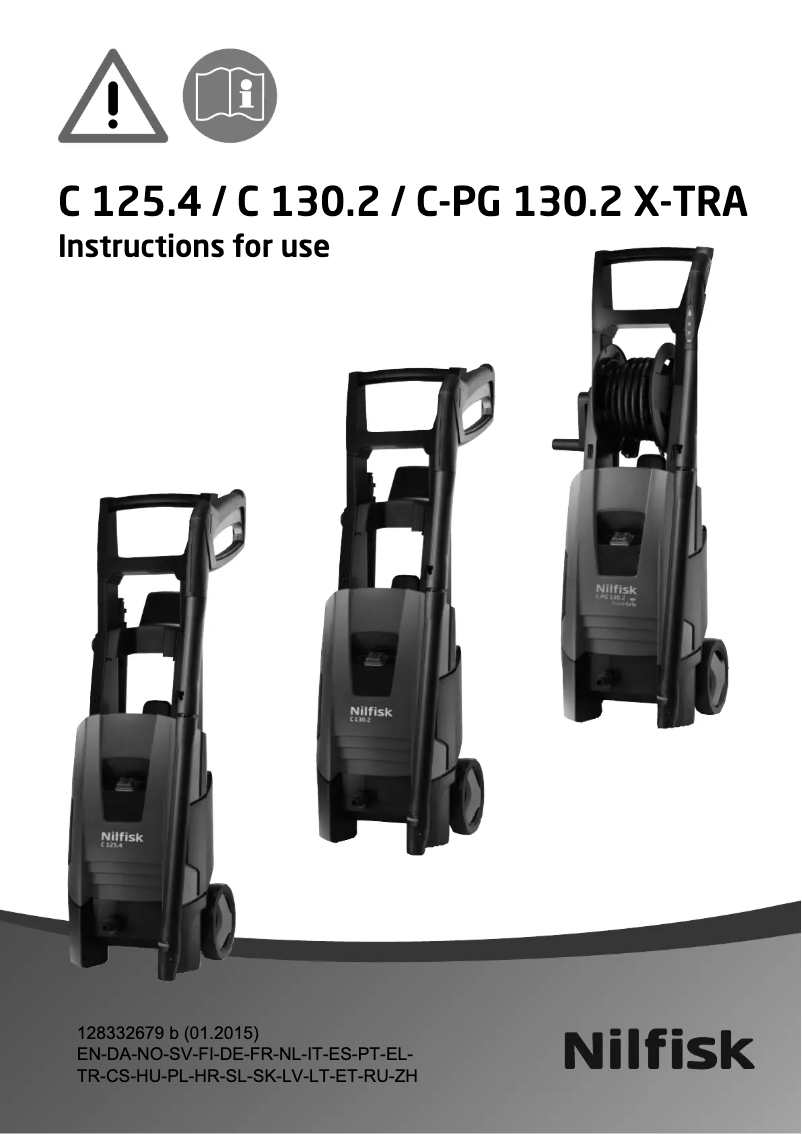 First page image of the manual for C 125.4-6 PCA