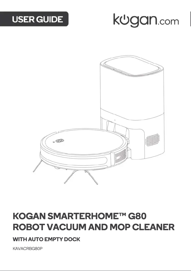 Page 1 of the manual User Manual Kogan SmarterHome G80