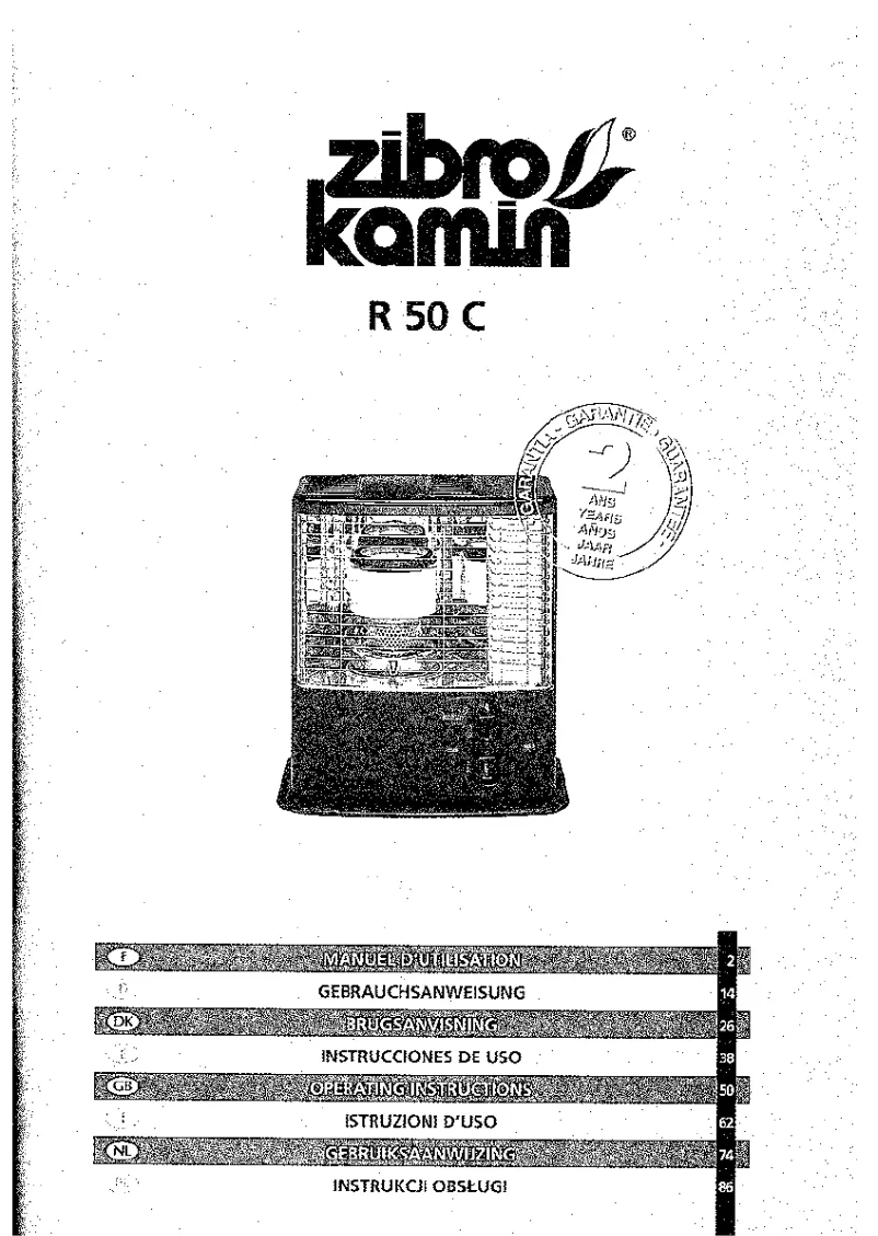 First page image of the manual for R 50 C