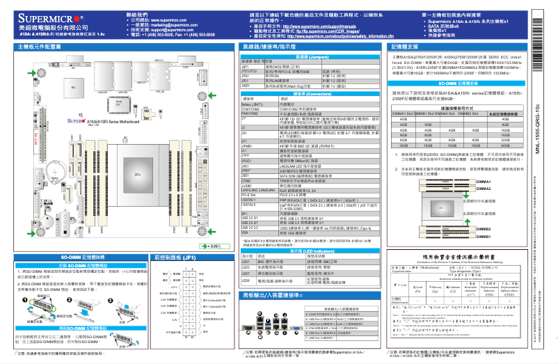 First page image of the manual for A1SAi-2750F