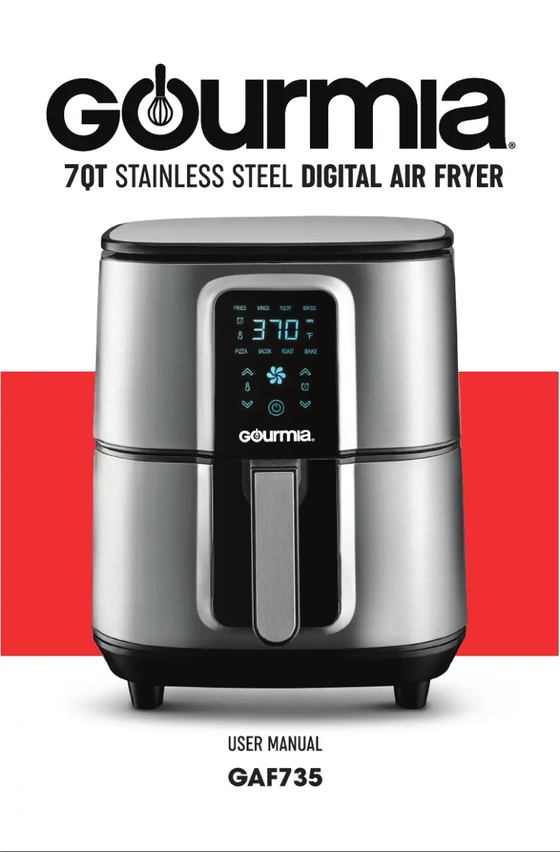 First page image of the manual for GAF735