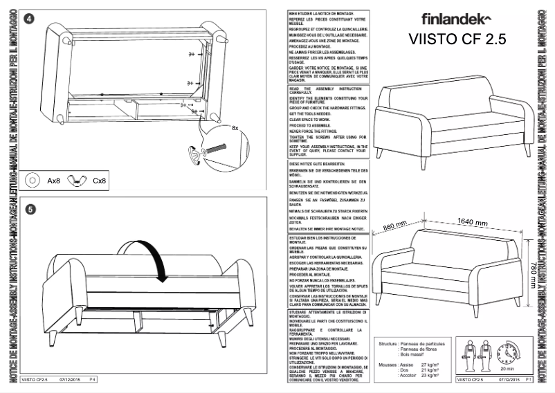 Page 1 of the manual User Manual Finlandek VII