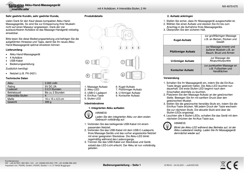 First page image of the manual for NX-4970-919