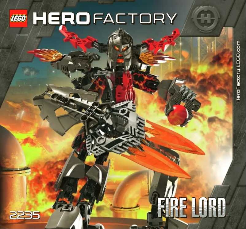 Page 1 of the manual User Manual Lego FIRE LORD
