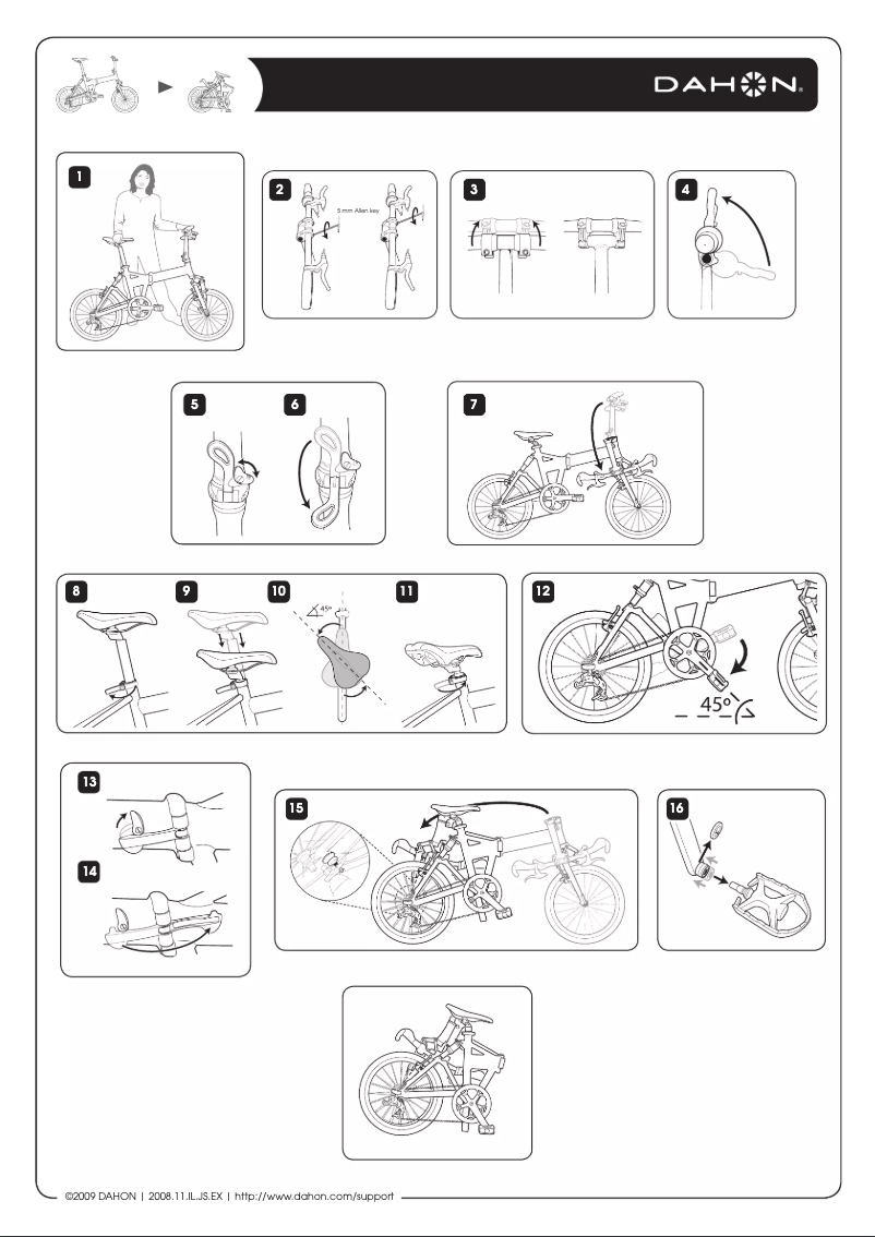 Page 1 of the manual User Manual Dahon Jetstream EX