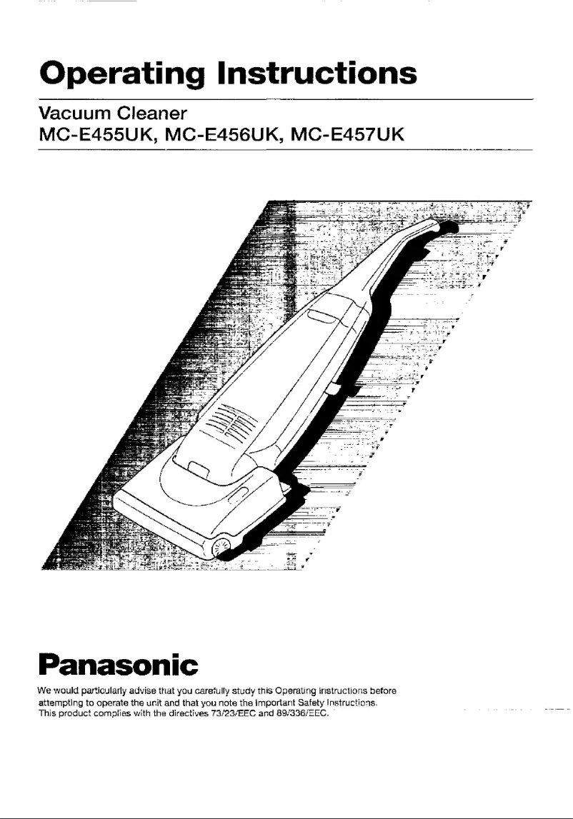First page image of the manual for MC-E457UK
