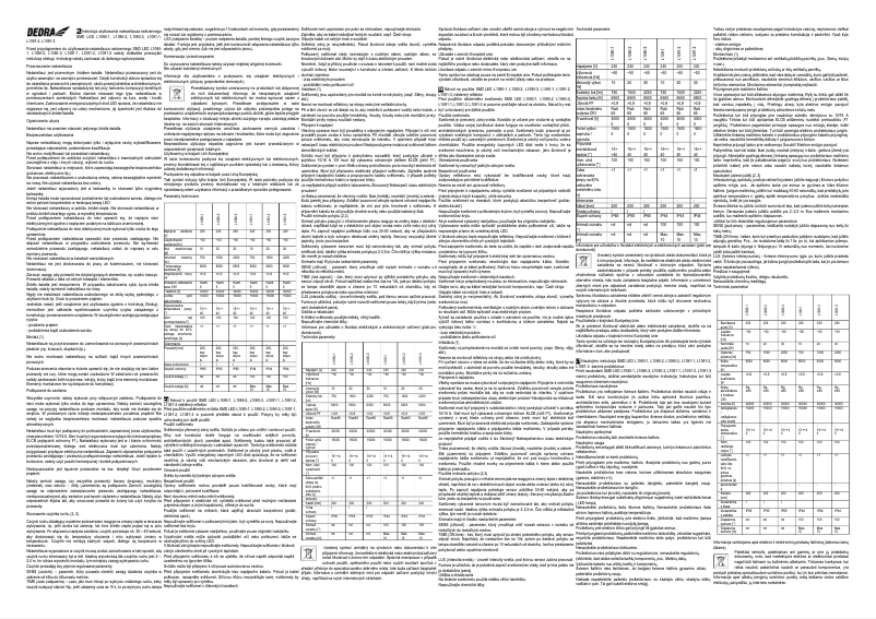 First page image of the manual for L1091-3